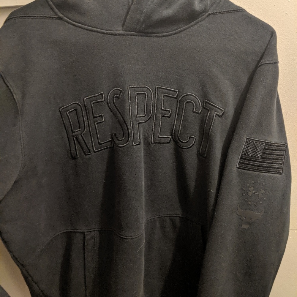 Under Armour 'Project Rock' Fleece Hoodie size XL